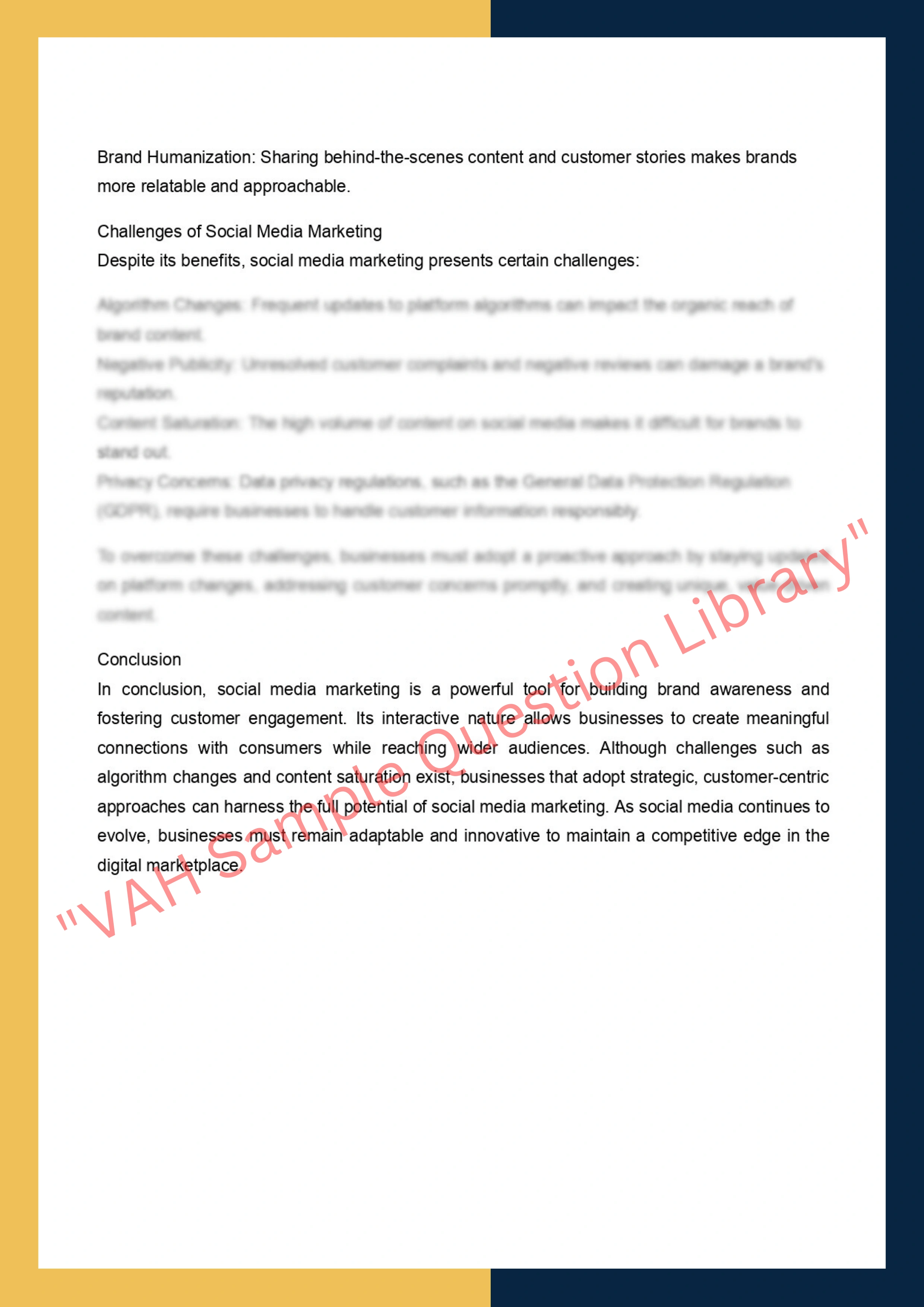 Assignment sample solution of MKTG30009 - Digital Marketing 2